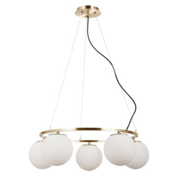 Italux LAROSA PND-33453-5-ABR Pakabinama lempa 5x5W/E27 IP20