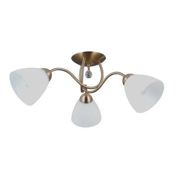 Italux Lugano PND-5643-3-HBR Stropo šviestuvas 3x40W/E27 IP20