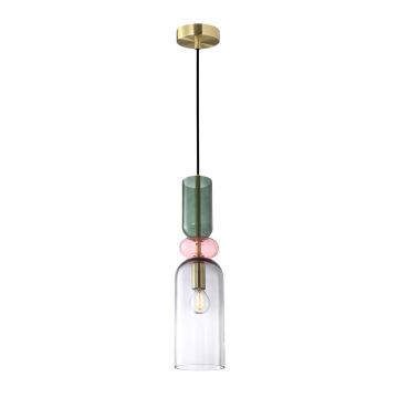 Italux Manso PND-37462D-MC-GD Pakabinama lempa 1x40W/E14 IP20