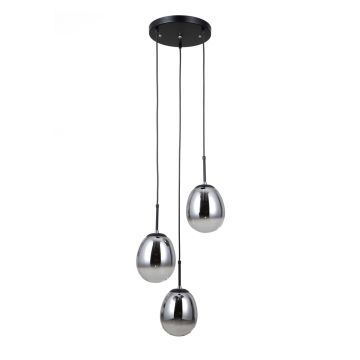 Italux Meolo PND-40825-3-BK Pakabinama lempa 3x40W/E14 IP20
