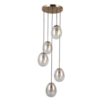 Italux Meolo PND-40825-5-GD Pakabinama lempa 5x40W/E14 IP20