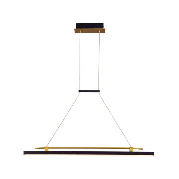 Italux Merlot PND-54638F-16W-3K-BK-GD Pakabinama lempa 1x16W/LED 3000K 560lm IP20
