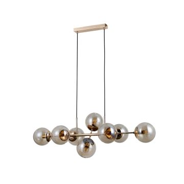Italux Molite PND-1098-8-GD Pakabinama lempa 8x5W/E14 IP20