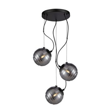 Italux Perona PND-92389-3A-BK Pakabinama lempa 3x40W/G9 IP20