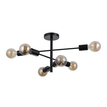Italux PIANSI PND-4025-6-BL Pakabinama lempa 6x40W/E27 IP20