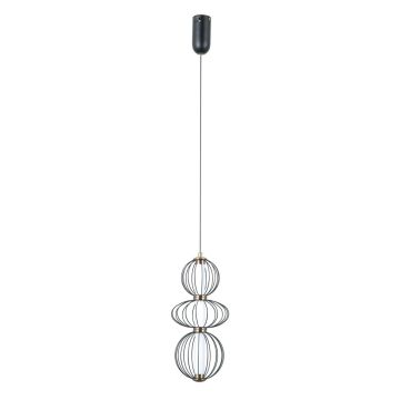 Italux Rabel PND-344221-3V-BK Pakabinama lempa 3x10W/LED 3000K 713lm IP20