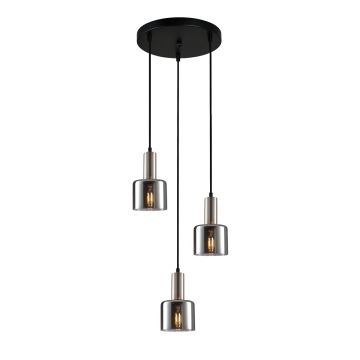Italux SANTIA PND-65342-3A-SC+SG Pakabinama lempa 3x40W/E27 IP20