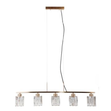 Italux Simona PND-40814-5-HBR Pakabinama lempa 5x40W/E14 IP20
