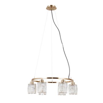 Italux Simona PND-40814-6-HBR Pakabinama lempa 6x40W/E14 IP20
