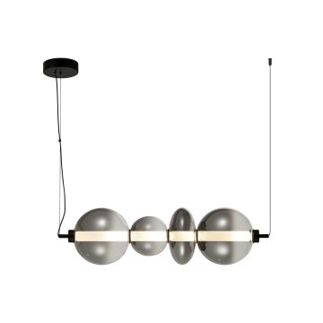 Italux Sonte PND-24352-36W-BK-SG Pakabinama lempa 1x36W/LED 3000K 4425lm IP20
