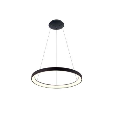 Italux Vico PND-53675-048RPC-BK-3KS4K Pakabinama lempa 1x38W/LED 3000K|4000K 3200lm IP20