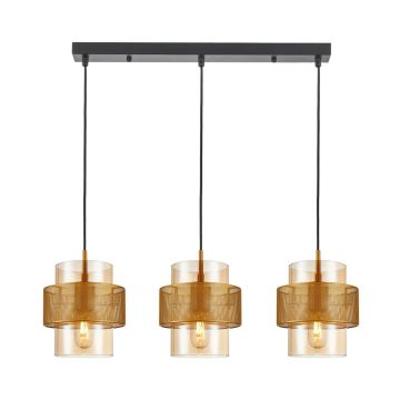 Italux Vinoti PND-22132-3S-GD-AMB Pakabinama lempa 3x40W/E27 IP20