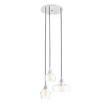 Kaspa LONGIS 10525309 Pakabinama lempa 3x25W/E27 IP20
