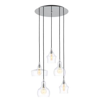 Kaspa LONGIS 5 10526509 Pakabinama lempa 5x25W/E27 IP20