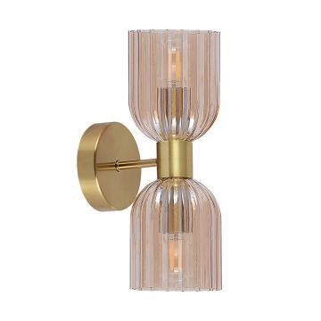 Light Prestige Piega LP-939/2W amber Sienos lempa 2x10W/E14 IP20