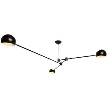 Step Into Design ASTRONOMY ST-5335B-3 BLACK Stropo šviestuvas 3x60W/E14 IP20