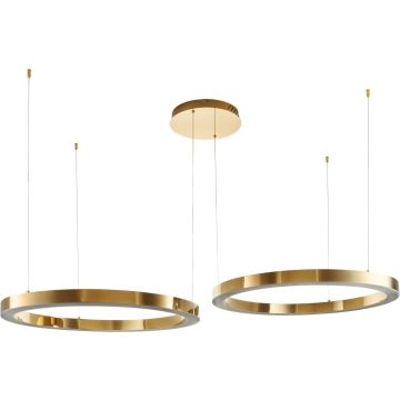 Step Into Design CIRCLE 2in1 DN924-60+80 gold Pakabinama lempa 2x72W/LED 3000K 5760lm IP20