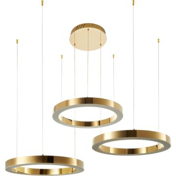 Step Into Design CIRCLE 3in1 DN924-60+60+60 gold Pakabinama lempa 3x80W/LED 3000K 9000lm IP20