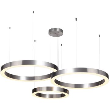 Step Into Design CIRCLE 3in1 ST-8848-40+60+60 nickel Pakabinama lempa 3x85W/LED 3000K 8075lm IP20