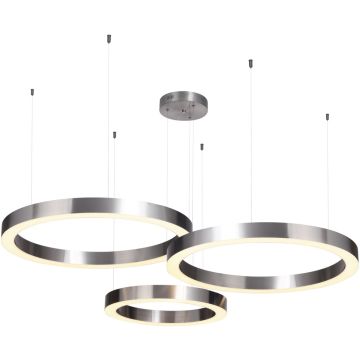 Step Into Design CIRCLE 3in1 ST-8848-60+60+80 nickel Pakabinama lempa 3x85W/LED 3000K 8075lm IP20