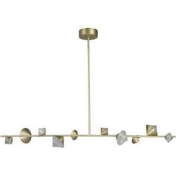 Step Into Design CONE ST-10307-130 gold Stropo šviestuvas 3x33W/LED 3000K 2640lm IP20