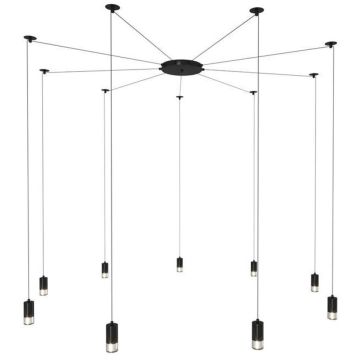Step Into Design LINEA XT005-9P Pakabinama lempa 9x10W/G9 IP20