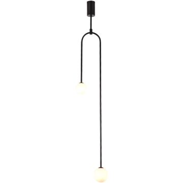 Step Into Design LOOP ST-8928S black Stropo šviestuvas 2x20W/G9 IP20