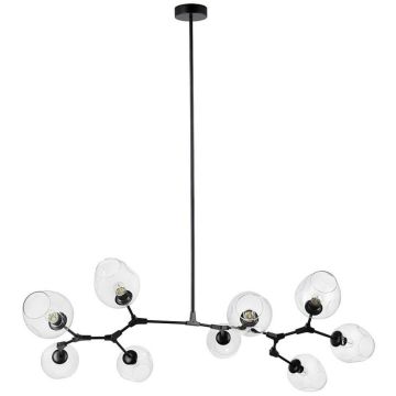 Step Into Design MODERN ORCHID ST-1232-9 TRANSPARENT Stropo šviestuvas 9x60W/E27