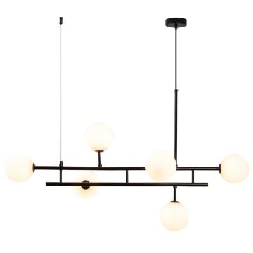 Step Into Design MODERNO DN1507 black Pakabinama lempa 6x10W/G9 IP20