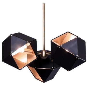 Step Into Design NEW GEOMETRY ST-8861-3 Stropo šviestuvas 3x40w/E14 IP20