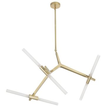 Step Into Design STICKS ST-1001-6 gold Stropo šviestuvas 6x20W/G9 IP20