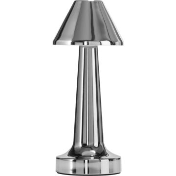 Step Into Design TAVOLO ST-8127T/B SILVER Stalo lempa 1x3W/LED IP20