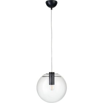 Step Into Design TONDA ST-8722P-S black Pakabinama lempa 1x60W/E27 IP20