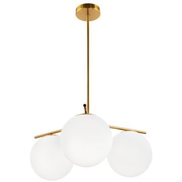 Step Into Design VENUS ST-5026-3 BRASS Stropo šviestuvas 3x60W/E27 IP20