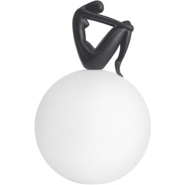Step Into Design WOMAN ST-6020-B black Stalo lempa 1x40w/E27 IP20