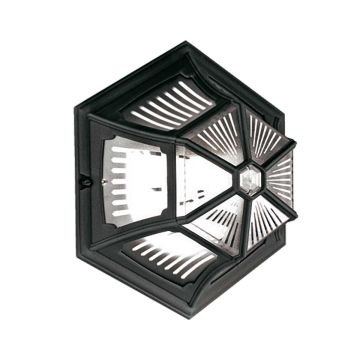 Elstead Lighting PARISH PR12-BLACK Lubų šviestuvas 1x60W/E27 IP44
