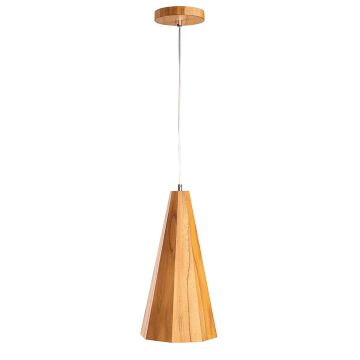 Quintiesse Angular QN-ANGULAR-P-S-TEAK Pakabinama lempa 1x40W/E27 IP20