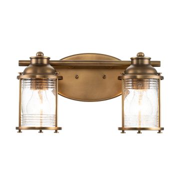 Quintiesse ASHLAND BAY QN-ASHLANDBAY2-NBR-BATH Sienos lempa 2x60W/E27 IP44