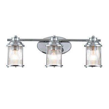 Quintiesse ASHLAND BAY QN-ASHLANDBAY3-PC-BATH Sienos lempa 3x60W/E27 IP44