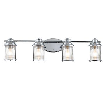 Quintiesse ASHLAND BAY QN-ASHLANDBAY4-PC-BATH Sienos lempa 4x60W/E27 IP44