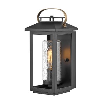 Quintiesse ATWATER QN-ATWATER-S-BK Sienos lempa 1x60W/E27 IP44