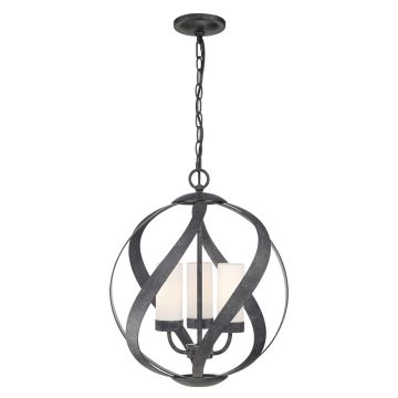 Quintiesse BLACKSMITH QN-BLACKSMITH-3P-OBK Pakabinama lempa 3x40W/E14 IP44
