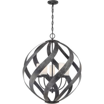 Quintiesse BLACKSMITH QN-BLACKSMITH-5P-OBK Pakabinama lempa 5x40W/E14 IP44