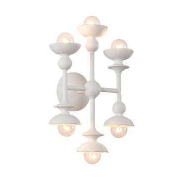 Quintiesse Cadence QN-CADENCE-6WB-WHT Sienos lempa 6x60W/E14 IP20