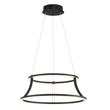 Quintiesse Cadoux QN-CADOUX-P-BK Pakabinama lempa 1x54W/LED 3000K 1490lm IP20