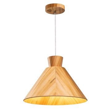 Quintiesse Conical QN-CONICAL-P-M-TEAK Pakabinama lempa 1x40W/E27 IP20