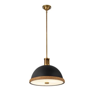 Quintiesse Doral QN-DORAL-P-M-BK Pakabinama lempa 2x60W/E27 IP20
