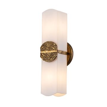 Quintiesse Elan QN-ELAN-2WB-DG-OPAL Sienos lempa 2x4W/G9 3000K 800lm IP44