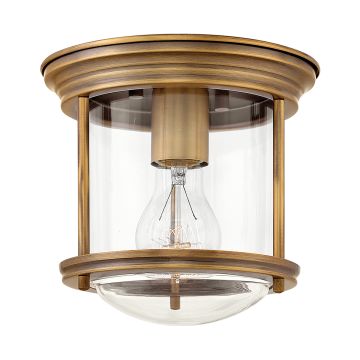 Quintiesse HADRIAN QN-HADRIAN-MINI-F-BR-CLEAR Lubų šviestuvas 1x60W/E27 IP44