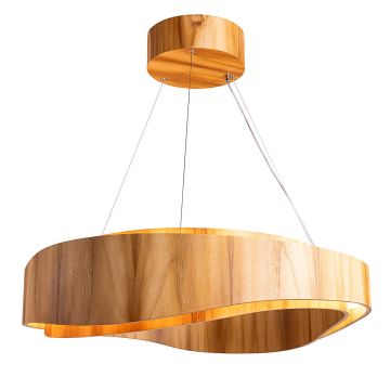 Quintiesse Horizon QN-HORIZON-RING-LED-80-TEAK Pakabinama lempa 1x58W/LED 3000K 2058lm IP20